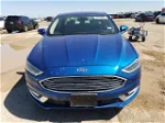 2017 Ford Fusion Se Blue vin: 3FA6P0T93HR322164