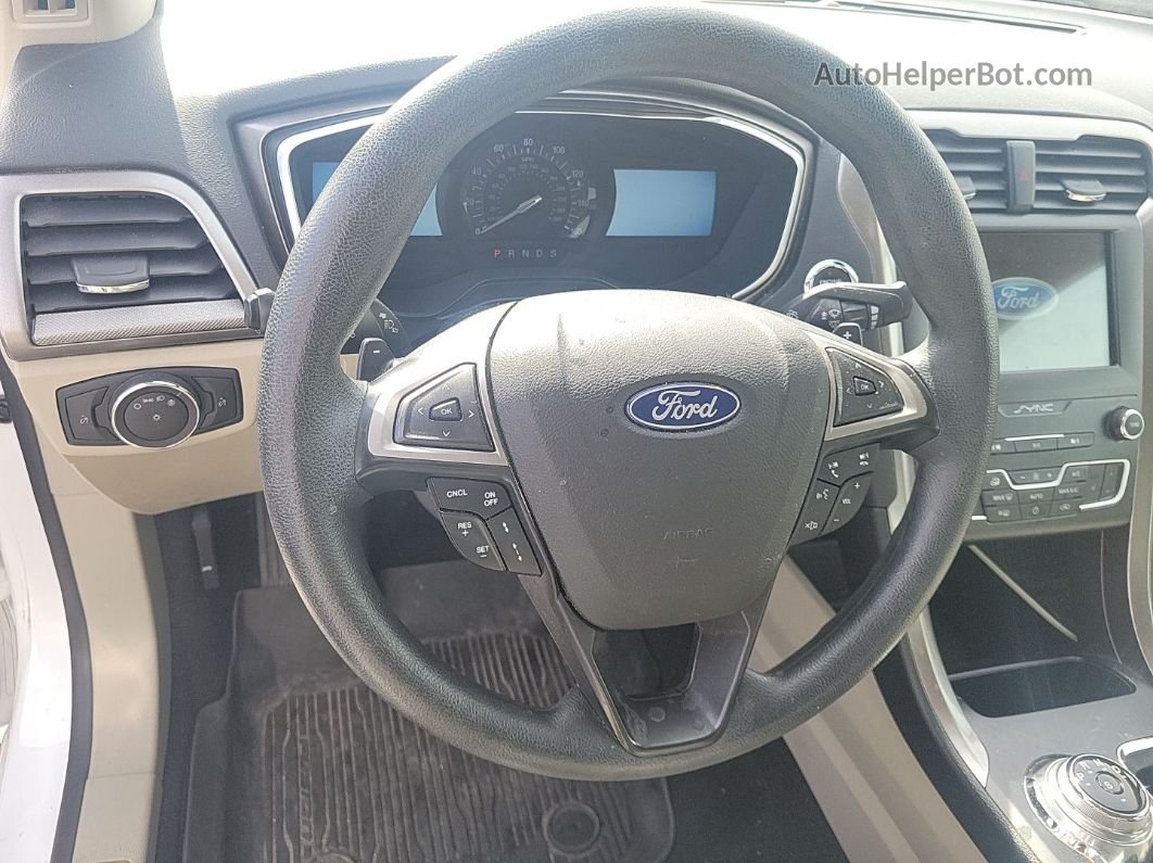 2019 Ford Fusion Se vin: 3FA6P0T93KR154520