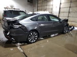 2019 Ford Fusion Se Gray vin: 3FA6P0T93KR243469