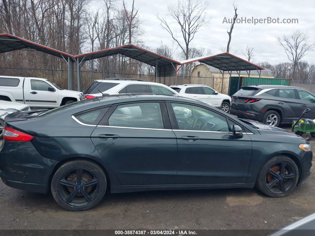 2016 Ford Fusion Se Gray vin: 3FA6P0T94GR154615