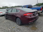 2017 Ford Fusion Se Burgundy vin: 3FA6P0T94HR165583