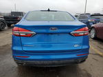 2020 Ford Fusion Se Синий vin: 3FA6P0T94LR108566