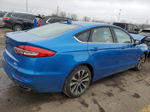 2020 Ford Fusion Se Синий vin: 3FA6P0T94LR108566