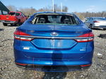 2017 Ford Fusion Se Blue vin: 3FA6P0T95HR308251