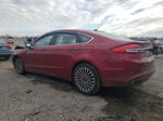 2017 Ford Fusion Se Red vin: 3FA6P0T95HR340147