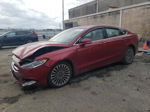 2017 Ford Fusion Se Red vin: 3FA6P0T95HR340147