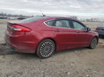 2017 Ford Fusion Se Red vin: 3FA6P0T95HR340147