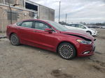 2017 Ford Fusion Se Red vin: 3FA6P0T95HR340147