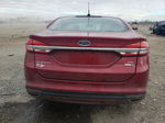 2017 Ford Fusion Se Red vin: 3FA6P0T95HR340147