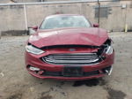 2017 Ford Fusion Se Red vin: 3FA6P0T95HR340147