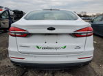 2019 Ford Fusion Se White vin: 3FA6P0T95KR112771