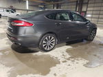 2020 Ford Fusion Se Gray vin: 3FA6P0T95LR129622