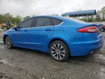 2020 Ford Fusion Se Blue vin: 3FA6P0T95LR172776