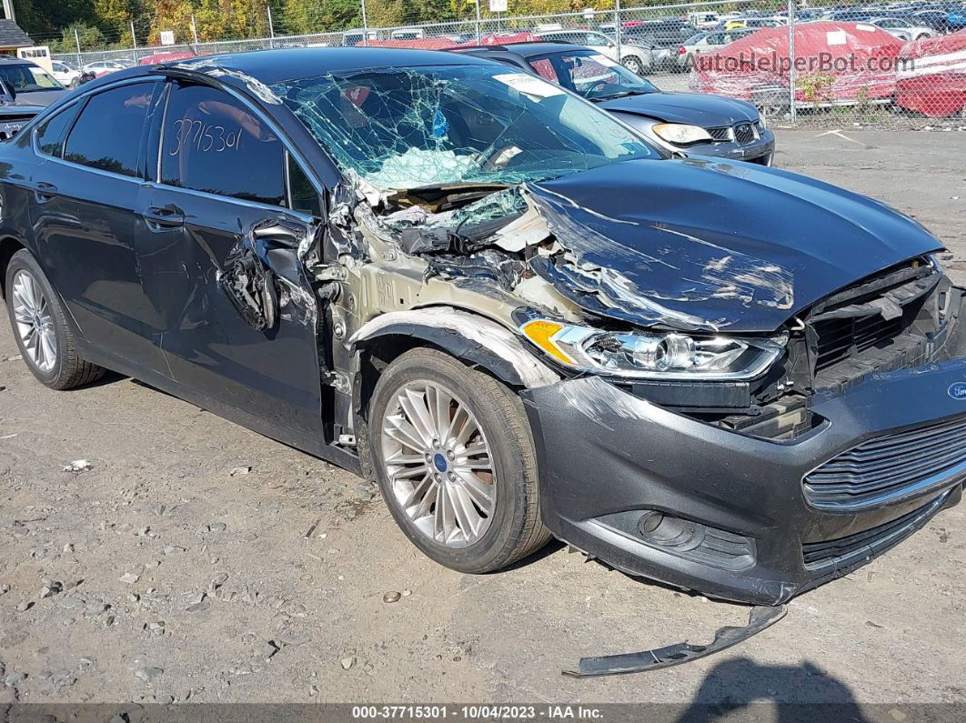 2015 Ford Fusion Se Серый vin: 3FA6P0T96FR260918