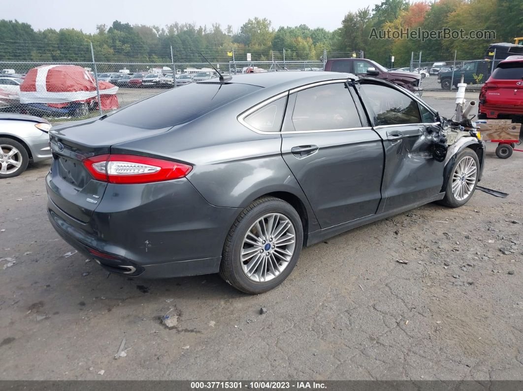 2015 Ford Fusion Se Серый vin: 3FA6P0T96FR260918