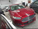 2016 Ford Fusion Se Burgundy vin: 3FA6P0T96GR155491