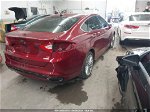 2016 Ford Fusion Se Бордовый vin: 3FA6P0T96GR155491