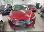 2016 Ford Fusion Se Бордовый vin: 3FA6P0T96GR155491