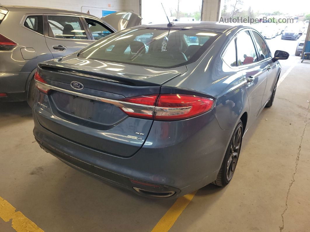 2018 Ford Fusion Se vin: 3FA6P0T96JR162495