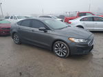 2019 Ford Fusion Se Угольный vin: 3FA6P0T96KR264901