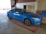 2020 Ford Fusion Se Blue vin: 3FA6P0T96LR190879