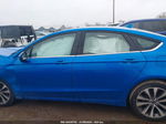 2020 Ford Fusion Se Blue vin: 3FA6P0T96LR258890