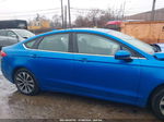 2020 Ford Fusion Se Синий vin: 3FA6P0T96LR258890