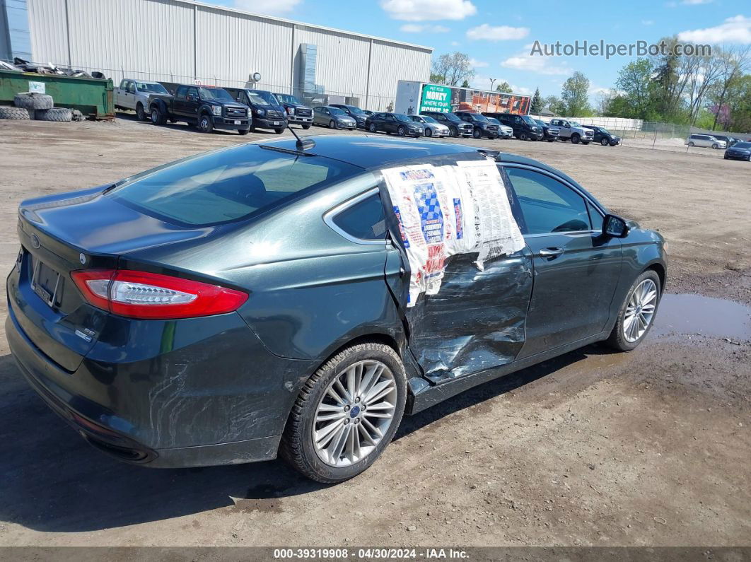 2016 Ford Fusion Se Gray vin: 3FA6P0T97GR107725