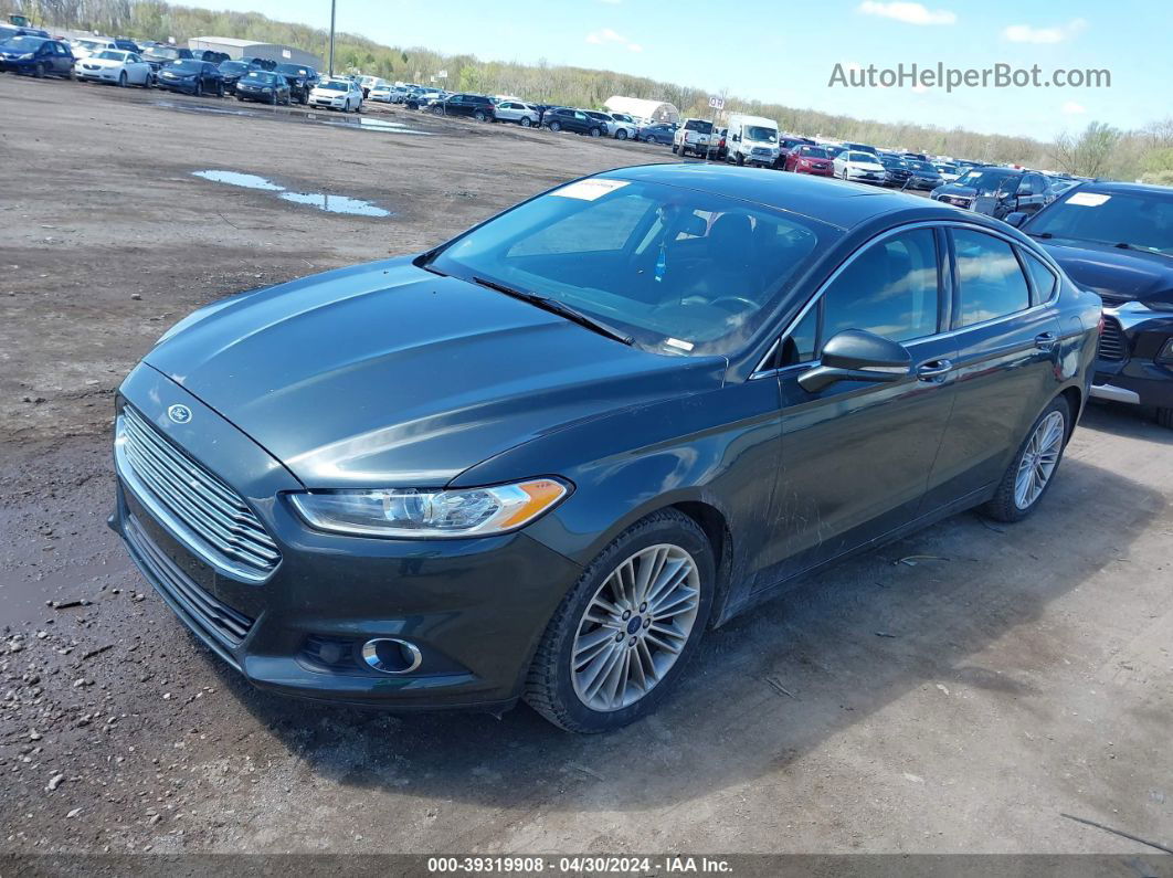 2016 Ford Fusion Se Gray vin: 3FA6P0T97GR107725