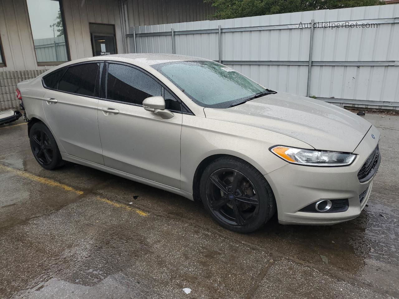 2016 Ford Fusion Se Gold vin: 3FA6P0T97GR138330