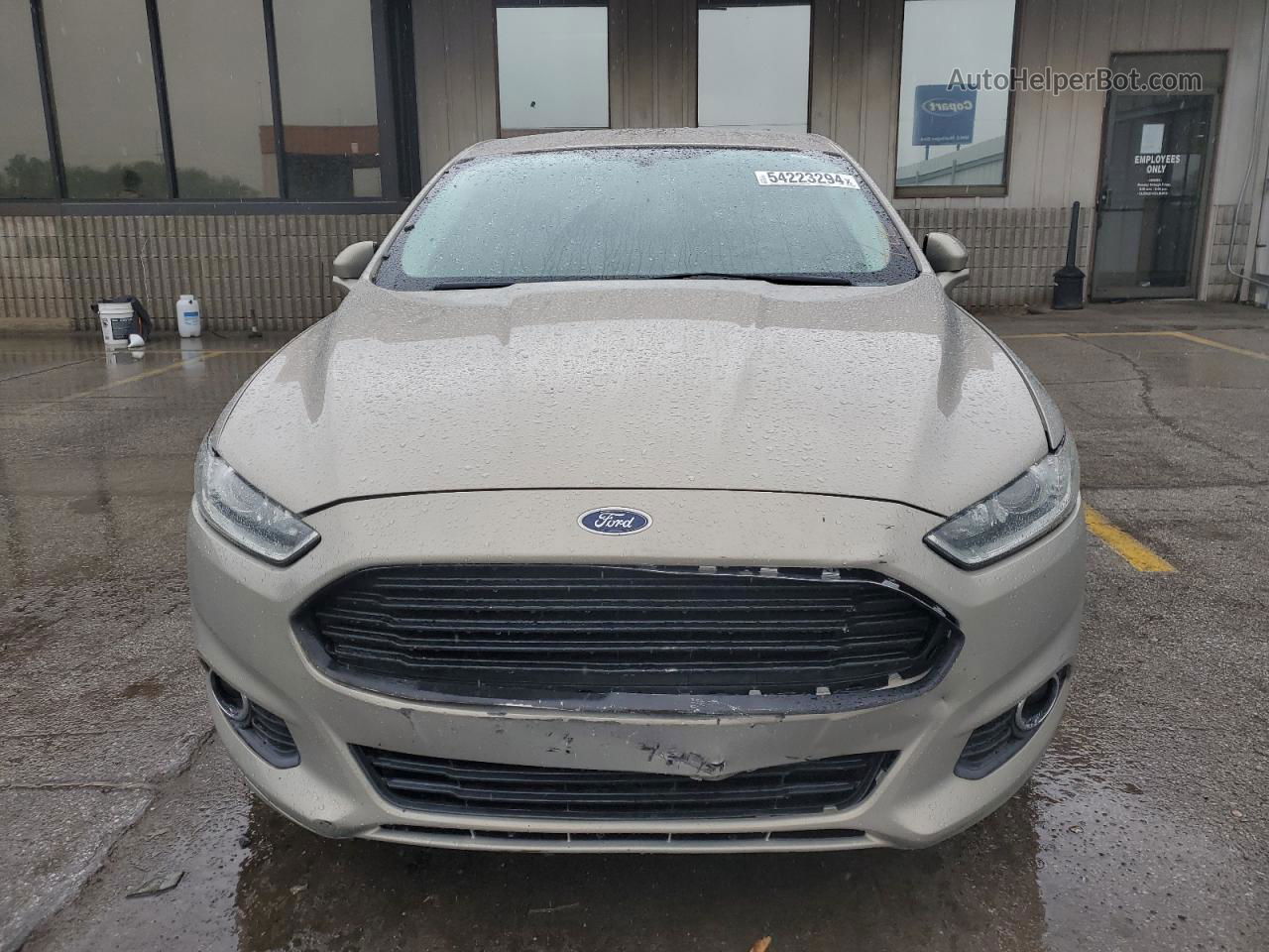 2016 Ford Fusion Se Gold vin: 3FA6P0T97GR138330