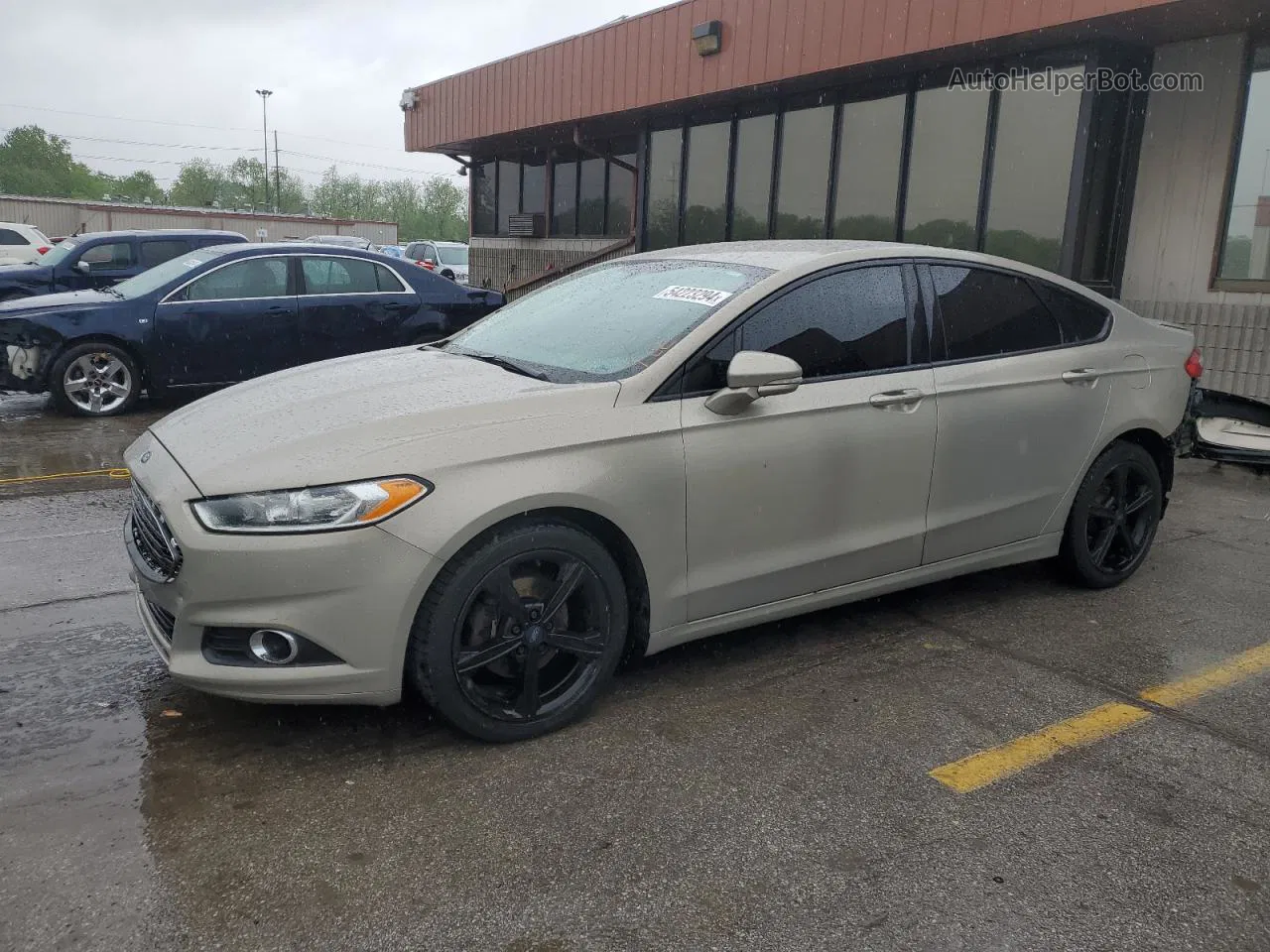 2016 Ford Fusion Se Gold vin: 3FA6P0T97GR138330