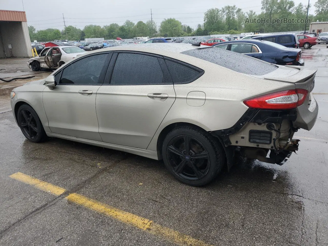 2016 Ford Fusion Se Gold vin: 3FA6P0T97GR138330