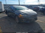 2016 Ford Fusion Se Gray vin: 3FA6P0T98GR336351