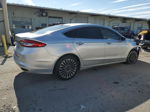 2017 Ford Fusion Se Silver vin: 3FA6P0T98HR282356