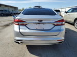 2017 Ford Fusion Se Silver vin: 3FA6P0T98HR282356