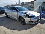 2017 Ford Fusion Se Silver vin: 3FA6P0T98HR282356