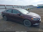 2017 Ford Fusion Se Темно-бордовый vin: 3FA6P0T98HR368718