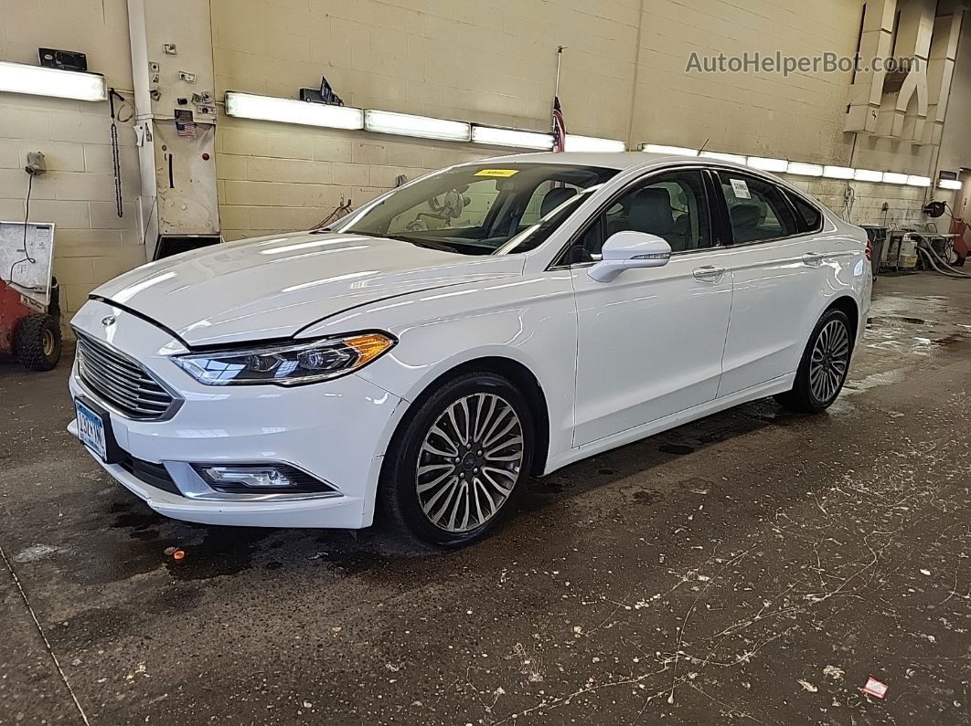 2017 Ford Fusion Se vin: 3FA6P0T98HR416427