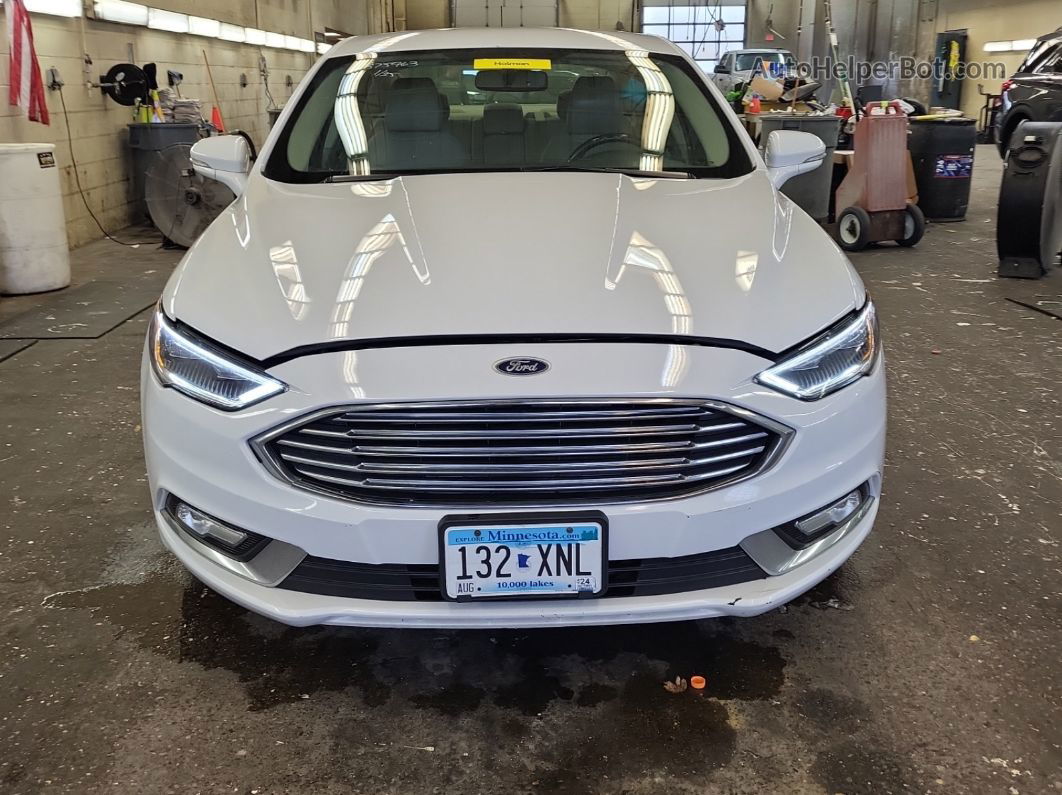 2017 Ford Fusion Se vin: 3FA6P0T98HR416427