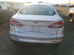 2019 Ford Fusion Se Silver vin: 3FA6P0T98KR236842