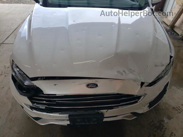 2020 Ford Fusion Se White vin: 3FA6P0T98LR172223