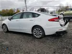 2020 Ford Fusion Se White vin: 3FA6P0T98LR198448