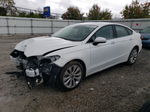 2020 Ford Fusion Se White vin: 3FA6P0T98LR198448