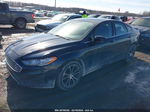 2020 Ford Fusion Se Dark Blue vin: 3FA6P0T98LR200182