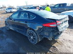 2020 Ford Fusion Se Dark Blue vin: 3FA6P0T98LR200182