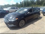 2017 Ford Fusion Se Black vin: 3FA6P0T99HR260690