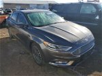2017 Ford Fusion Se Gray vin: 3FA6P0T99HR350180