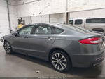 2019 Ford Fusion Se Gray vin: 3FA6P0T99KR265279