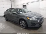 2019 Ford Fusion Se Gray vin: 3FA6P0T99KR265279